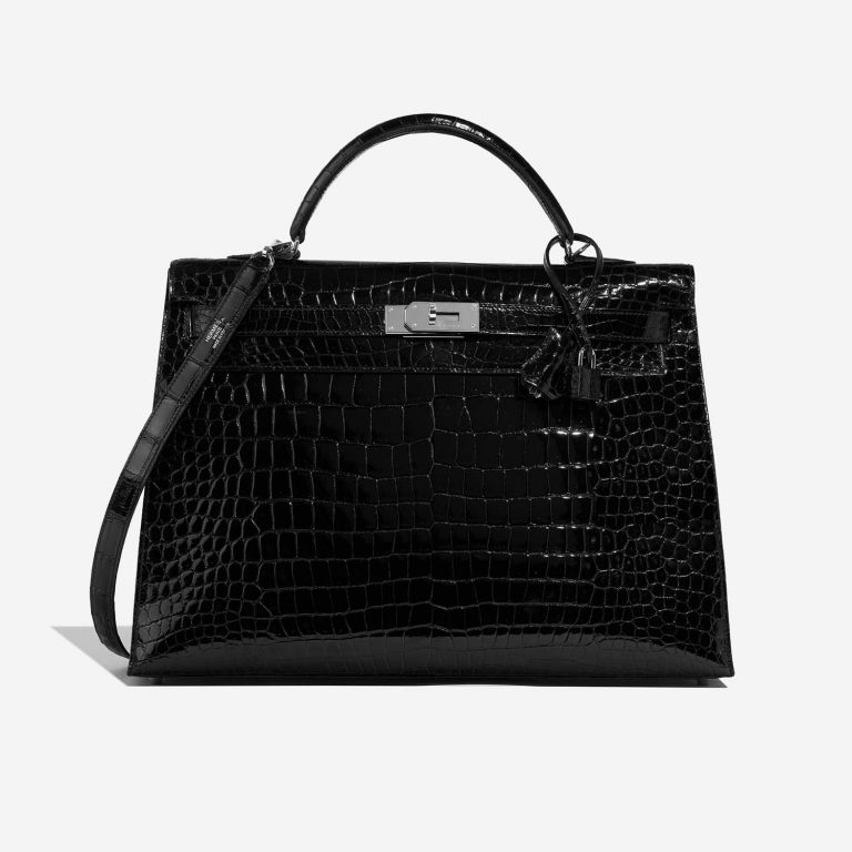 Hermès Kelly 40 Schwarz 2F S | Verkaufen Sie Ihre Designer-Tasche auf Saclab.com