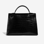 Hermès Kelly 40 Black 5B S | Sell your designer bag on Saclab.com
