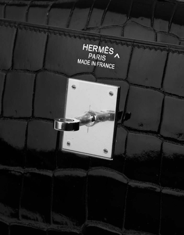 Hermès Kelly 40 Schwarz Logo | Verkaufen Sie Ihre Designertasche auf Saclab.com