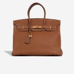 Hermès Birkin 35 Gold Front  | Sell your designer bag on Saclab.com