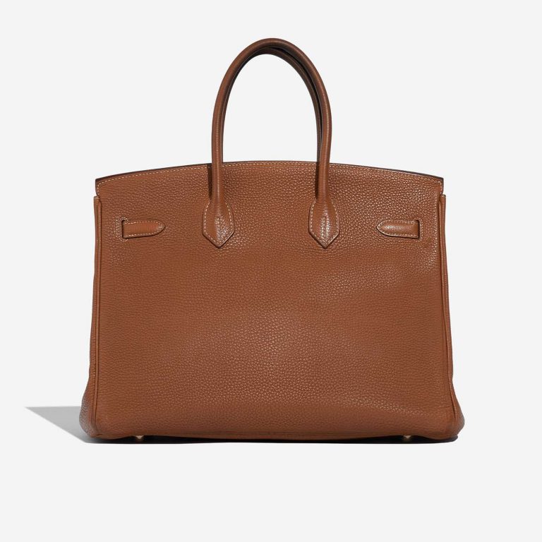 Hermès Birkin 35 Gold Back  | Sell your designer bag on Saclab.com