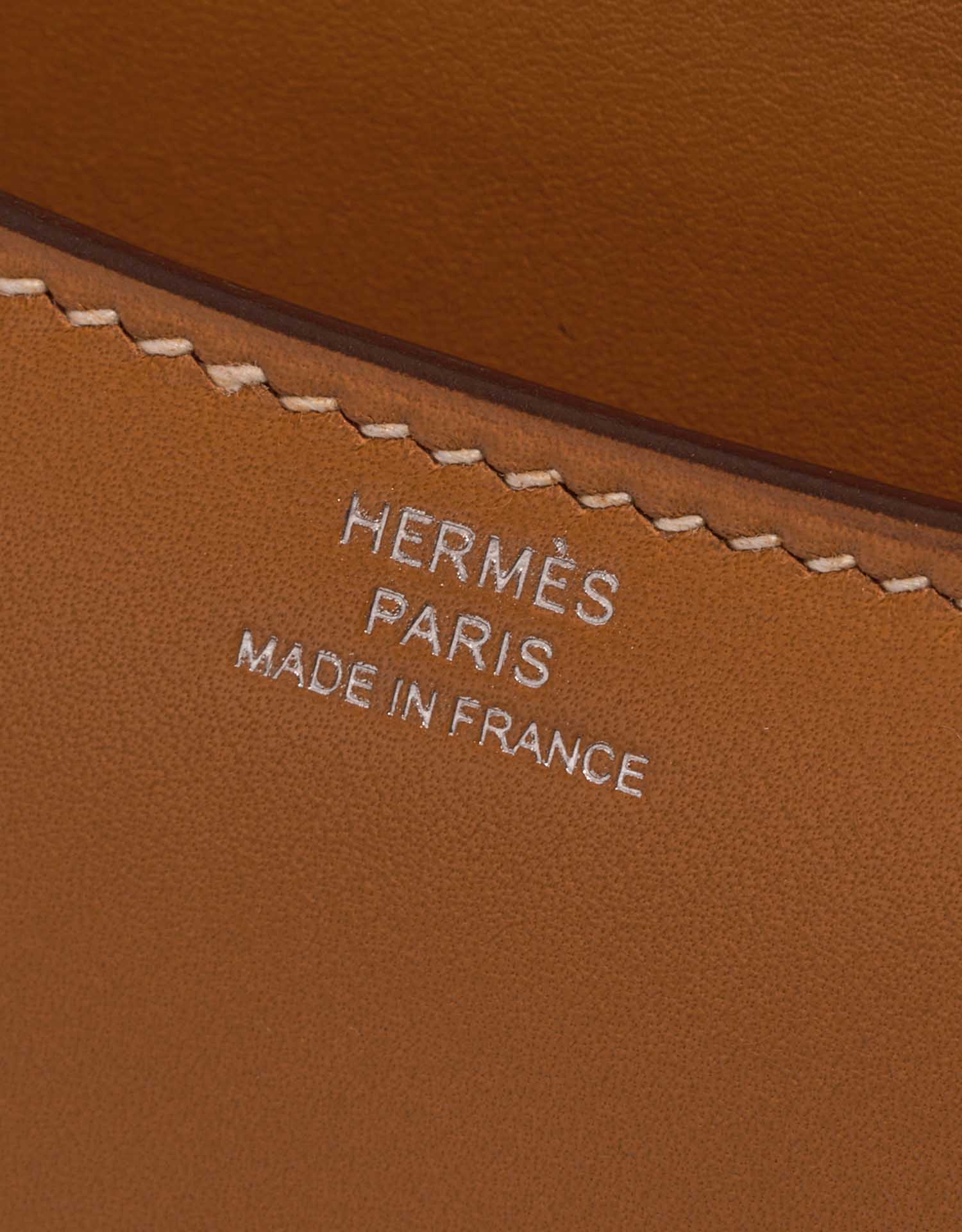 Hermès Constance 18 Naturel Logo  | Sell your designer bag on Saclab.com