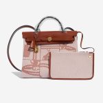 Hermès Herbag 31 Cuivre-Ecru-Beige Front  | Sell your designer bag on Saclab.com