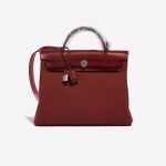 Hermès Herbag 31 RougeH Front  | Sell your designer bag on Saclab.com