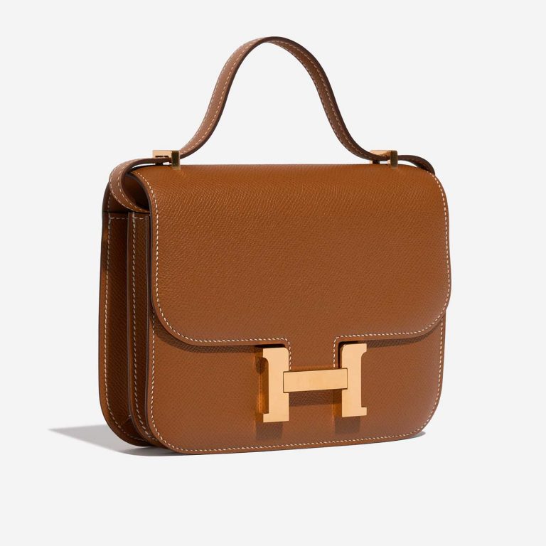 Hermès Constance 18 Gold Side Front  | Sell your designer bag on Saclab.com