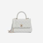 Chanel TimelessHandle Small White 0F | Sell your designer bag on Saclab.com