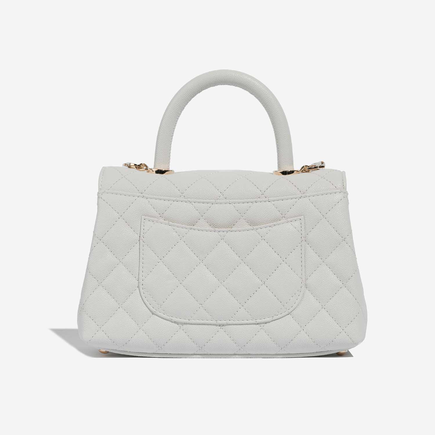 Chanel TimelessHandle Small White 5B S | Sell your designer bag on Saclab.com