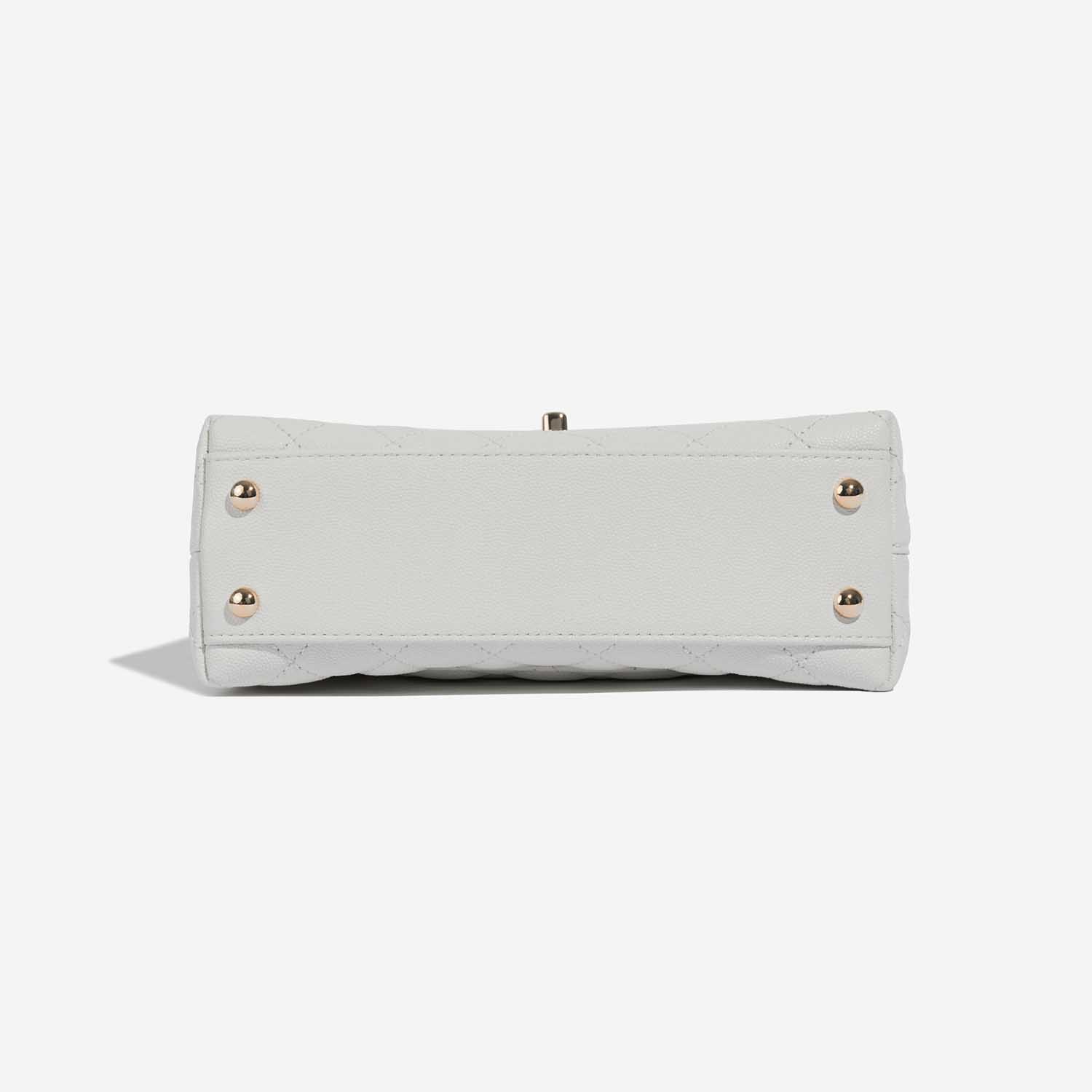 Chanel TimelessHandle Small White 8BTM S | Sell your designer bag on Saclab.com