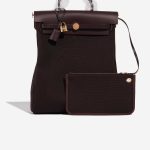 Hermès Herbag Rucksack Ebène Front | Verkaufen Sie Ihre Designer-Tasche auf Saclab.com