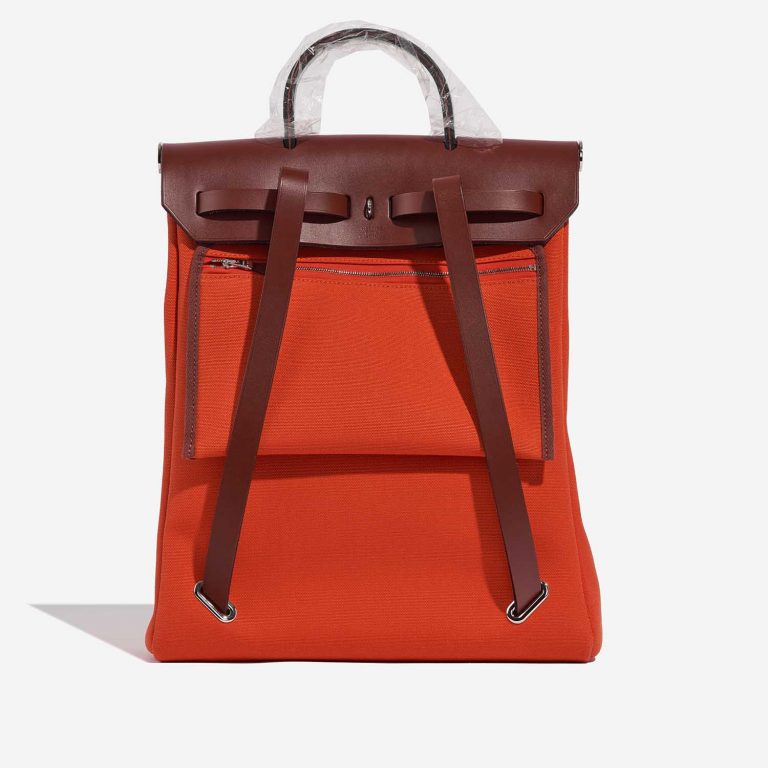 Hermès Herbag Rucksack OrangeMécano-RougeH Zurück | Verkaufen Sie Ihre Designertasche auf Saclab.com