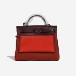 Hermès Herbag 31 Cuivre-OrangeMécano-RougeSellier Back  | Sell your designer bag on Saclab.com