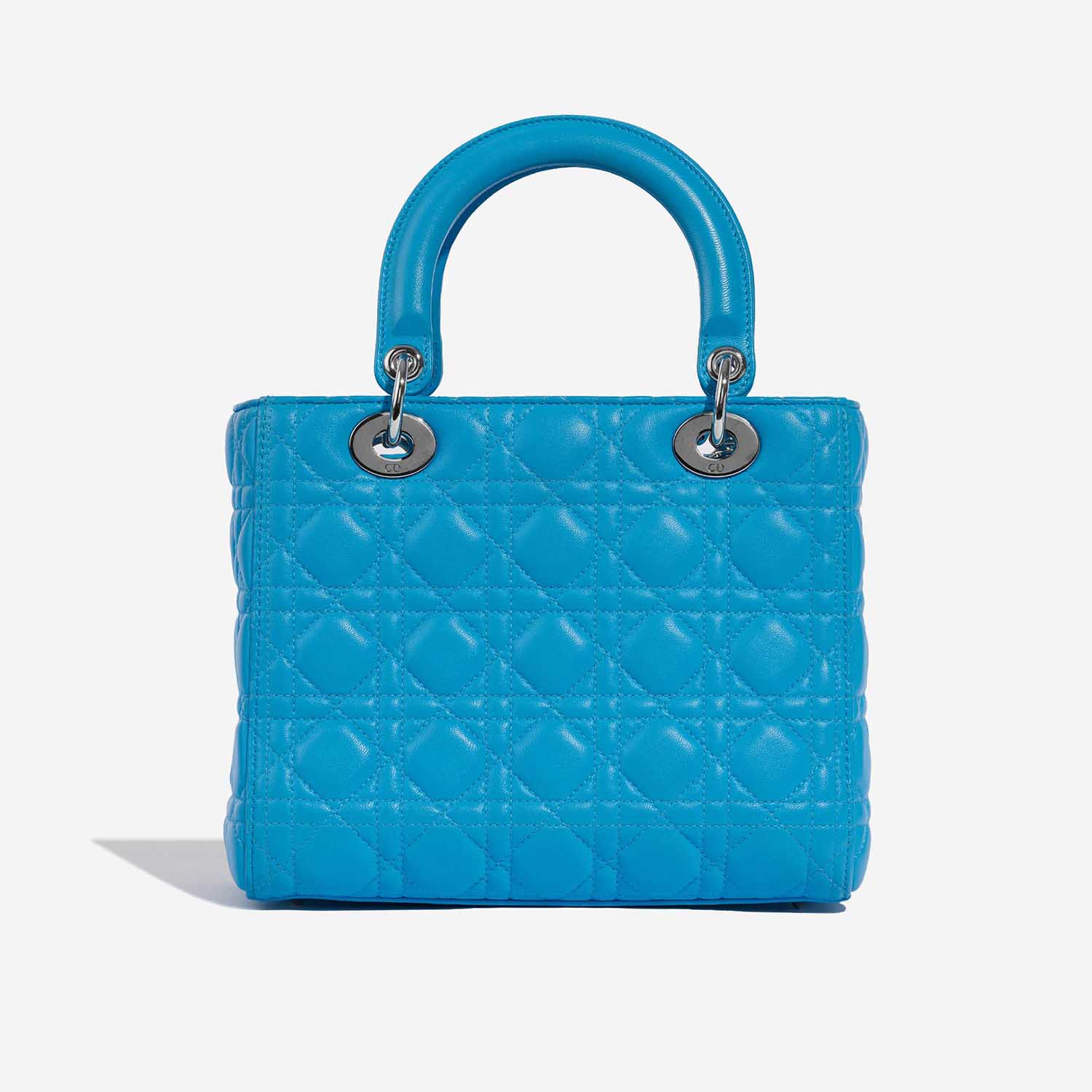 Dior Lady Medium Blue Back  | Sell your designer bag on Saclab.com