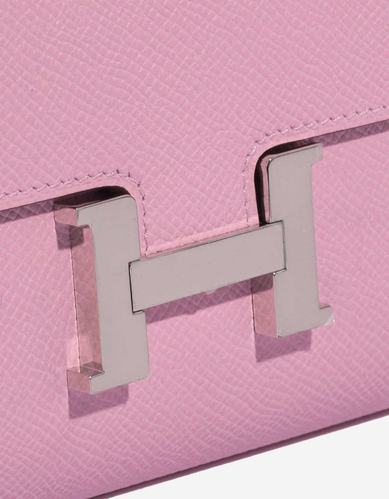 Hermès ConstanceToGo MauveSylvestre Closing System  | Sell your designer bag on Saclab.com