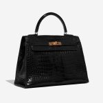 Hermès Kelly 32 Black 6SF S | Sell your designer bag on Saclab.com