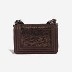 Chanel Boy Micro Brown-Gold Back  | Sell your designer bag on Saclab.com