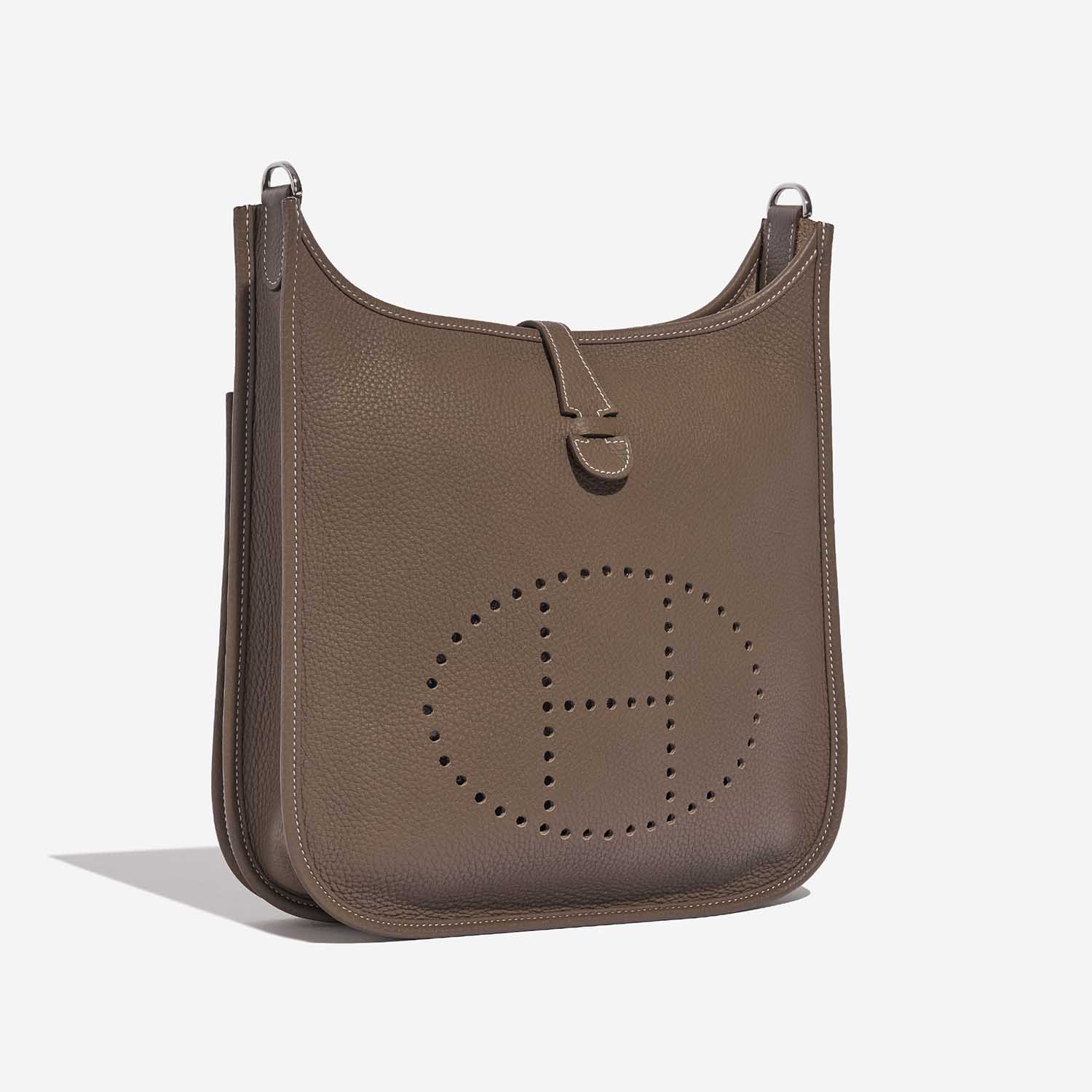 Hermès Evelyne 29 Etoupe Side Front  | Sell your designer bag on Saclab.com