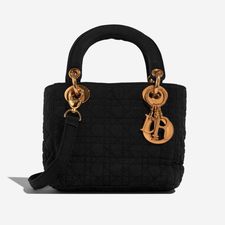 Dior Lady Mini Black Front | Verkaufen Sie Ihre Designertasche auf Saclab.com