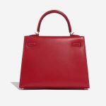 Hermès Kelly 25 RougeVif 5B S | Sell your designer bag on Saclab.com