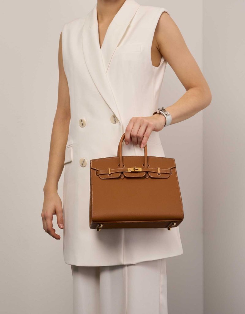 Hermès Birkin 25 Epsom Gold SACLÀB