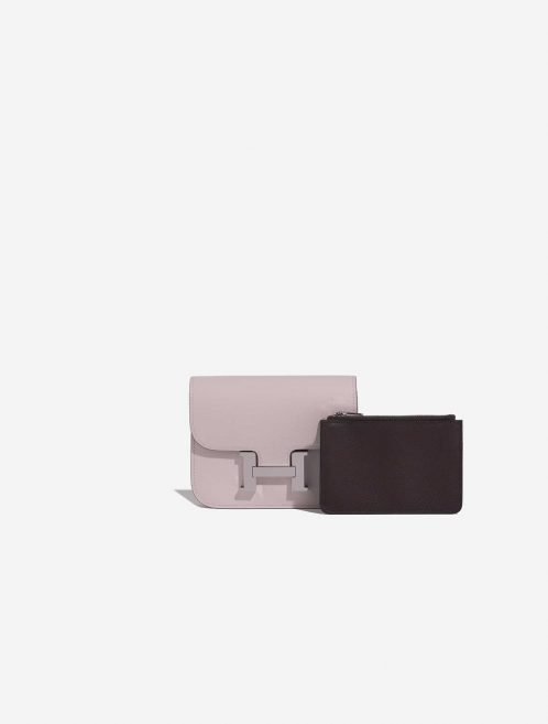 Hermès Constance Slim MauvePale-RougeSellier Front  | Sell your designer bag on Saclab.com