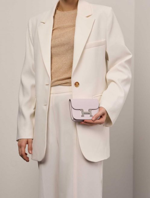 Hermès Constance Slim MauvePale-RougeSellier Sizes Worn | Sell your designer bag on Saclab.com