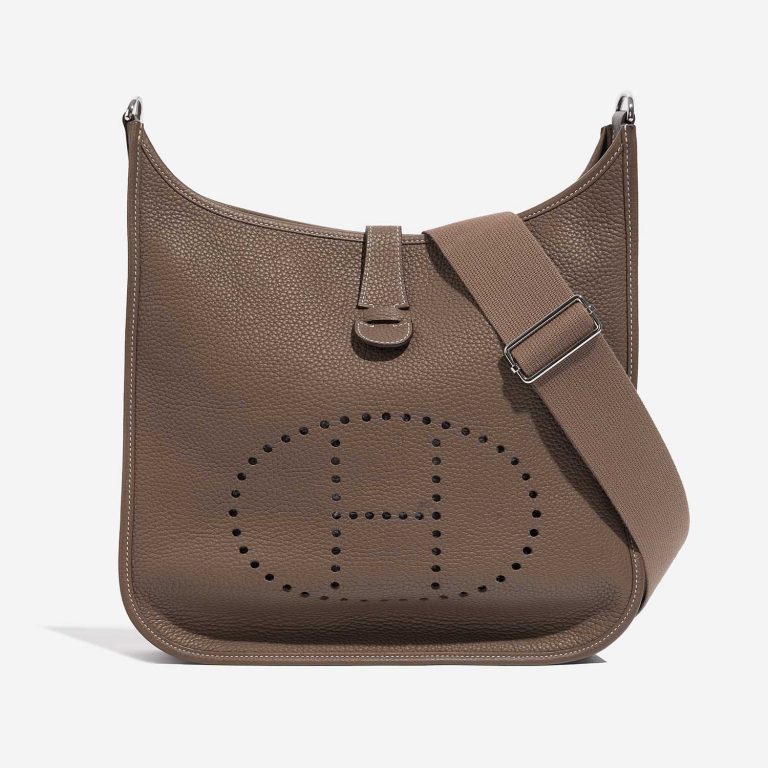 Hermès Evelyne 33 Etoupe Front  | Sell your designer bag on Saclab.com