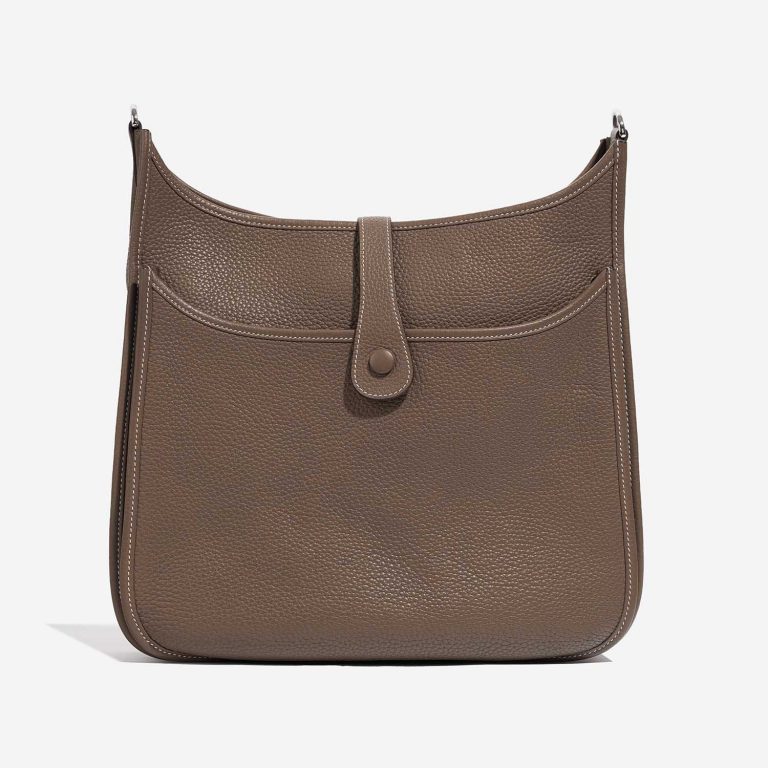 Hermès Evelyne 33 Etoupe Back  | Sell your designer bag on Saclab.com