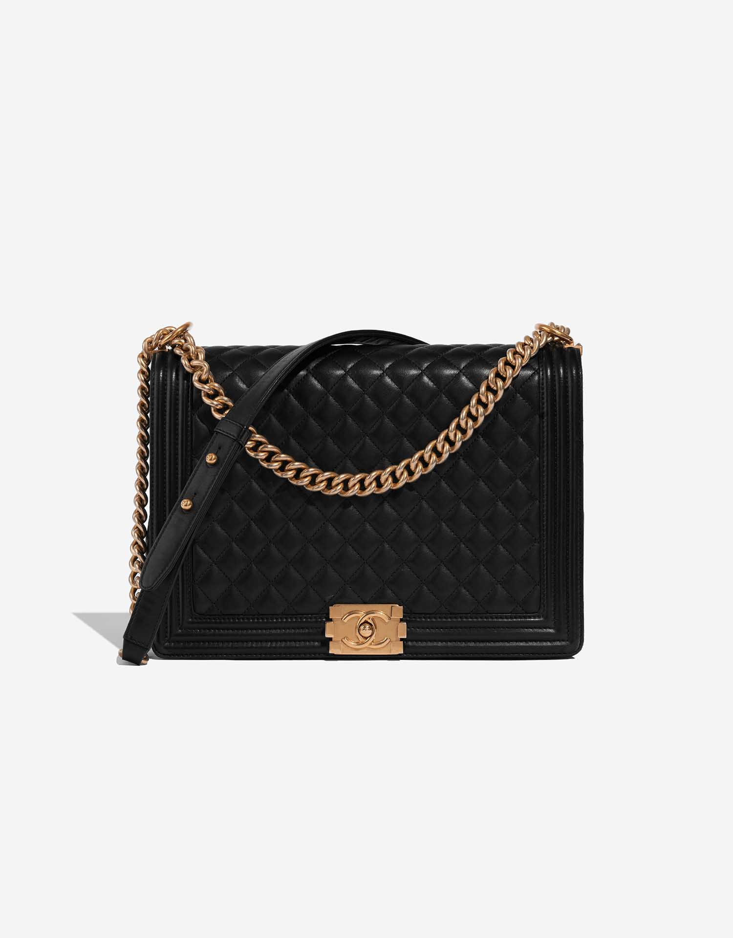 Sell Chanel Boy Small in Alligator Mississippiensis RGHW - Black