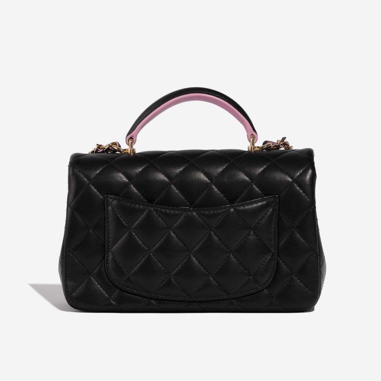 Chanel Timeless MiniRectangular Black-Pink 5B S | Sell your designer bag on Saclab.com