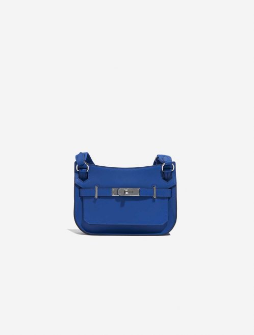 Hermès Jypsiere Mini BlueDeFrance Front  | Sell your designer bag on Saclab.com