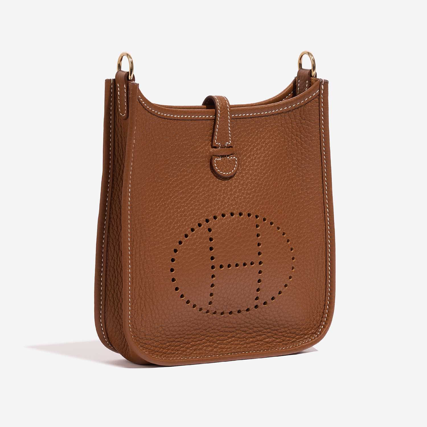 Hermès Evelyne 16 Gold Side Front  | Sell your designer bag on Saclab.com