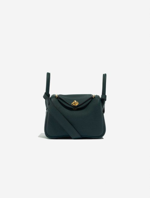 Hermès Lindy Mini VertCypress 0F | Sell your designer bag on Saclab.com