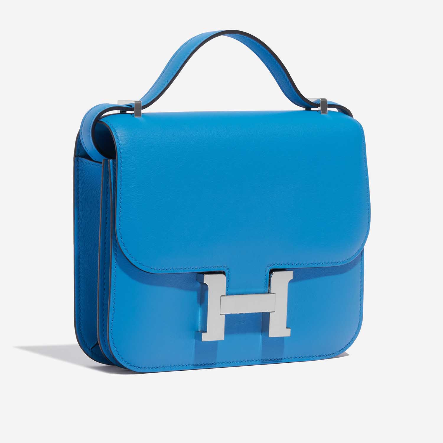 hermes Constance 18 BlueFrida Side Front  | Sell your designer bag on Saclab.com