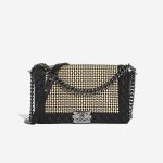 Chanel Boy Large Noir-Beige 0F | Vendez votre sac de créateur sur Saclab.com