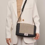 Chanel Boy Large Black-Beige 1M | Sell your designer bag on Saclab.com