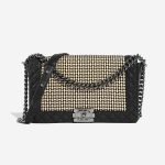 Chanel Boy Large Black-Beige 2F S | Sell your designer bag on Saclab.com