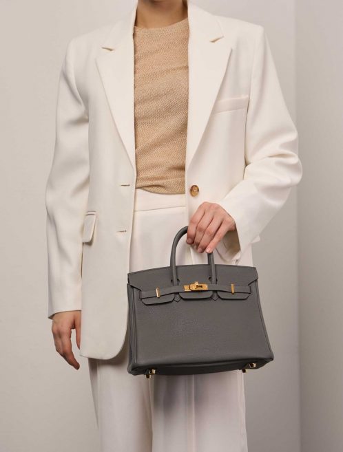 Hermès Birkin 25 GrisMeyer 1M | Vendez votre sac de créateur sur Saclab.com