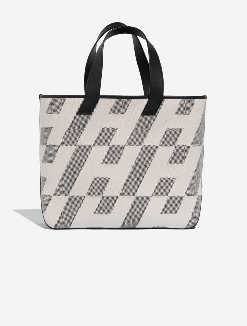 Hermès CabasHEnBias 40 Black-Ecru 0F | Sell your designer bag on Saclab.com