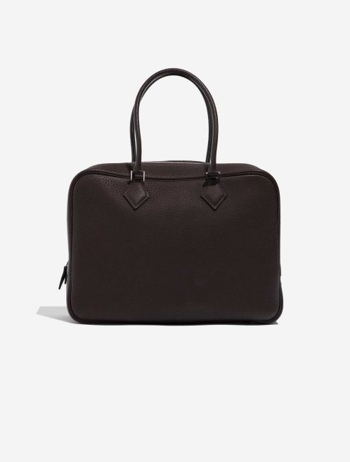 Hermès Plume 32 Chocolate Front  | Sell your designer bag on Saclab.com