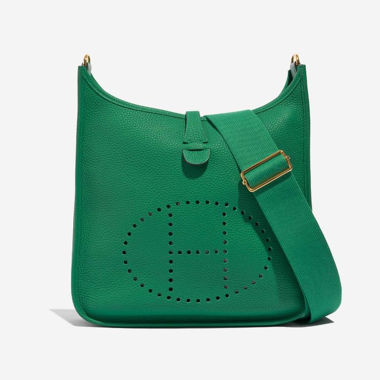 Hermès Evelyne 29 VertJade Front | Verkaufen Sie Ihre Designer-Tasche auf Saclab.com