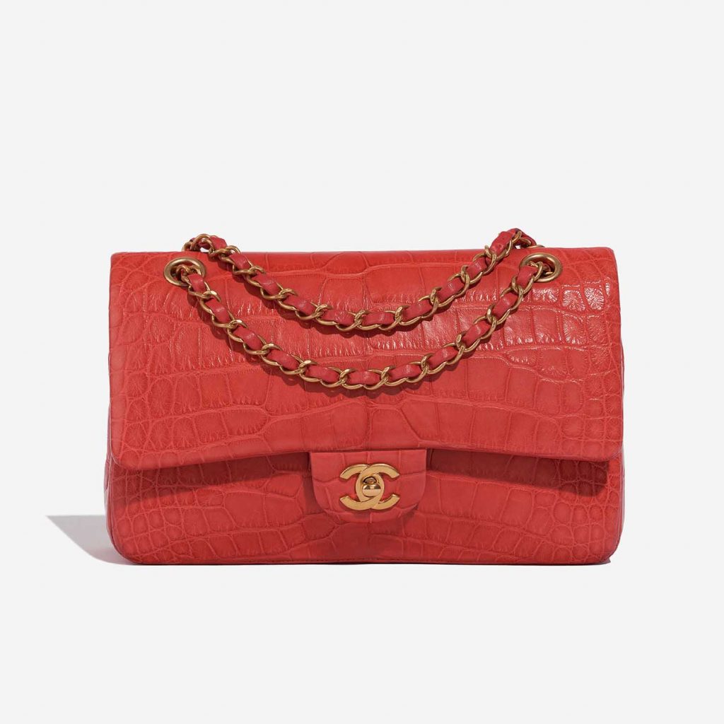 Chanel Timeless Medium Alligator Red SACLÀB