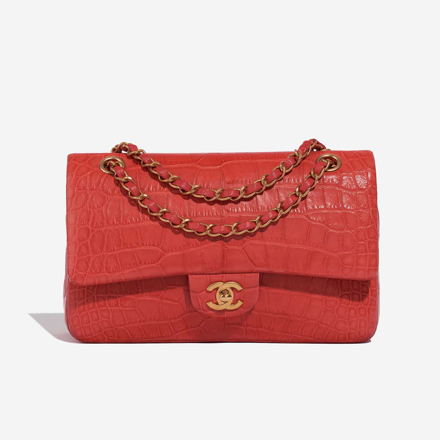 Chanel Classique Medium Red 2F S | Vendez votre sac de créateur sur Saclab.com