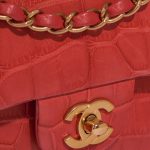 Chanel Timeless Medium Red Closing System  | Sell your designer bag on Saclab.com