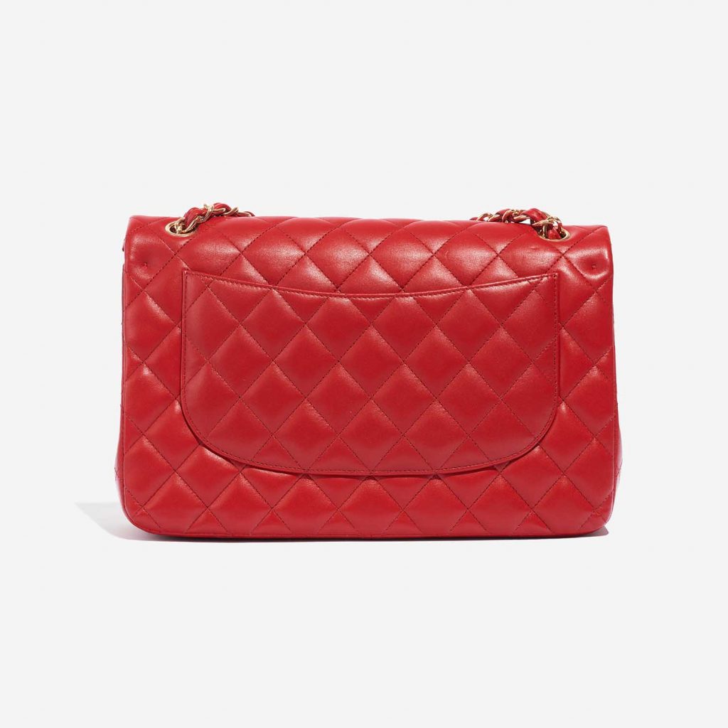 Chanel Timeless Jumbo Lamb Red | SACLÀB