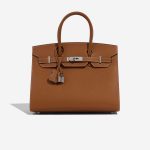 Hermès Birkin 30 Gold Front  | Sell your designer bag on Saclab.com