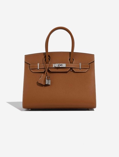 Hermès Birkin 30 Gold Front  | Sell your designer bag on Saclab.com