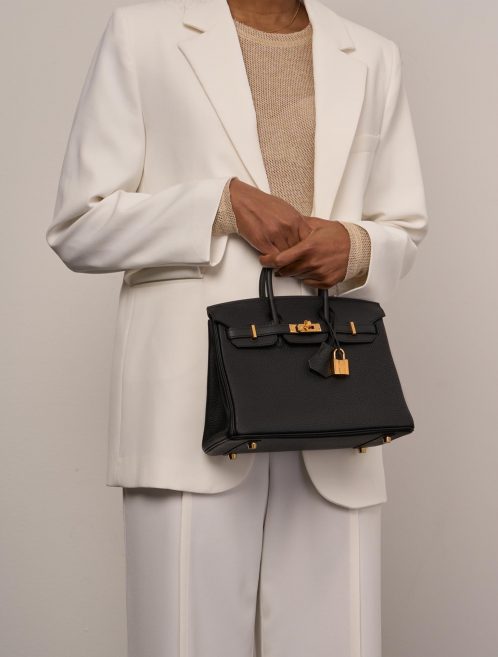 Hermès Birkin 25 Noir 1M | Vendez votre sac de créateur sur Saclab.com