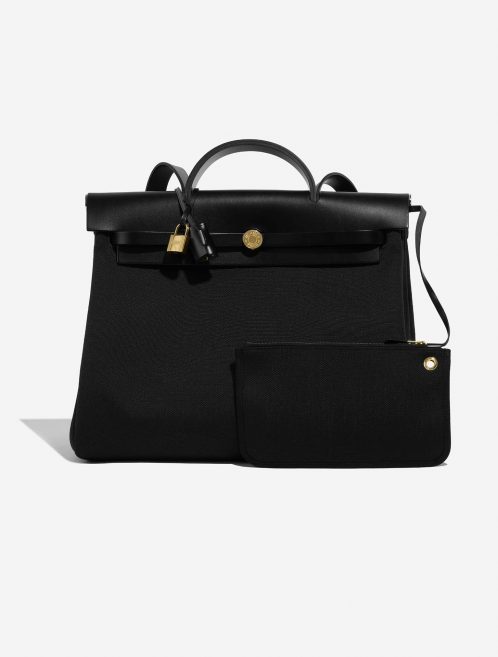 Hermès Herbag 39 Black 0F | Sell your designer bag on Saclab.com