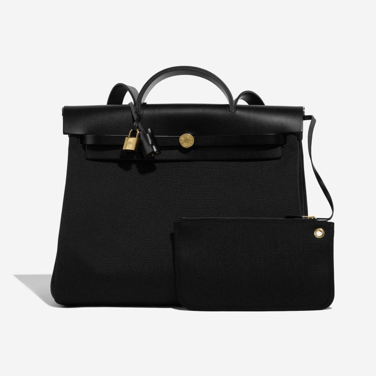 Hermès Herbag 39 Black 2F S | Vendez votre sac de créateur sur Saclab.com