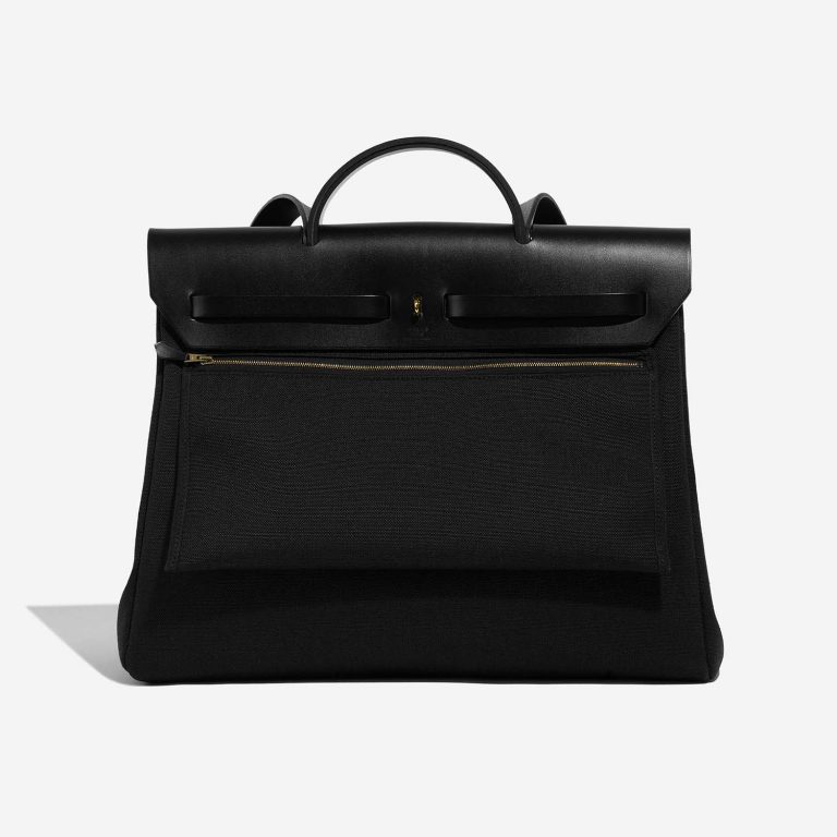 Hermès Herbag 39 Black 5B S | Vendez votre sac de créateur sur Saclab.com